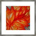 Flames Framed Print