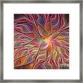 Flames Of Happiness Framed Print