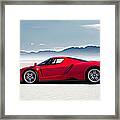 Flat Out Framed Print