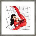 Flexi - Cat - Mc V2crop Framed Print