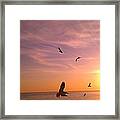 Flight Into The Light Framed Print