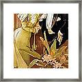 Flirt Framed Print