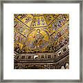 Florence Baptistry Ceiling, Florence Framed Print