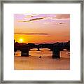 Florence Sunset Framed Print