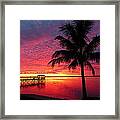 Florida Sunset Ii Framed Print