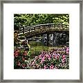 Flower Bridge Framed Print