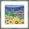 Flowers In August Framed Print