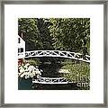 Flowers And Reflections Framed Print