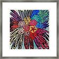 Flowers Burst By Jasna Gopic Framed Print