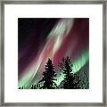 Flowing Colours Framed Print