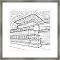 Flw Robie House Framed Print