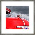 Fly Like A Bird - Chevrolet Hood Ornament 1953 - 1954 Framed Print