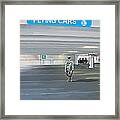 Flying Cars To The Right Framed Print