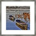 Fog On The River Suir Framed Print