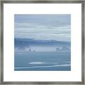 Foggy Coastline Framed Print