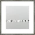 Follow Me Framed Print