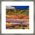 Foothill Approach Framed Print
