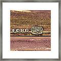 Ford F-100 Framed Print