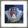 Ford On Blue Framed Print