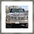 #ford #pickup #truck #hardlife #cars Framed Print