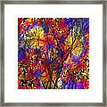 Forest Fire Framed Print