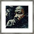 Martin Luther King -forgiveness Is Not An Occasional Act It Is A Constant Attitude Framed Print