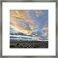 Fort Collins Sunset Framed Print