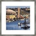 Foss Waterway Tacoma Framed Print