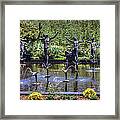 Fountain Of The Muses Framed Print