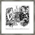 Frankly, I Find Style Without Substance A Hell Framed Print