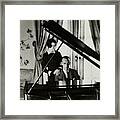 Fred And Adele Astaire At A Piano Framed Print