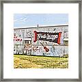 Fred's Lounge Framed Print