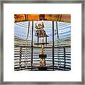 Fresnel Lens Framed Print