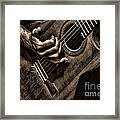 Fretwork Framed Print