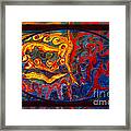 Friendship And Love Abstract Healing Art Framed Print