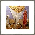 Fries For Lunch Framed Print