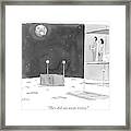 From An Apartment Window On The Moon Framed Print