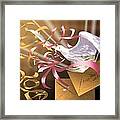 From Mom And Dad With Love Framed Print
