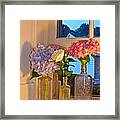 From My Window Sill In Colors Framed Print