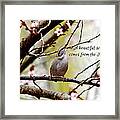 From The Heart Framed Print