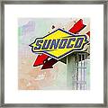 From The Sunoco Roost Framed Print