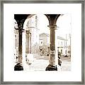 Front Of Cathedral, A Bit Of Old Havana, Cuba, Cathedrals Framed Print