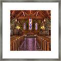 Frost Chapel - Berry College Framed Print