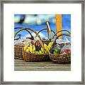 Fruit Basket Framed Print