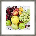 Fruit Bowl Framed Print