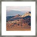 Funeral Mountains Framed Print