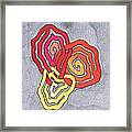 Fusion Of Colors Framed Print
