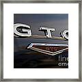 G T O Framed Print