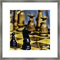 Game Of Chess Framed Print