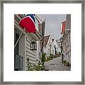 Gamle Stavanger Norway 4 Framed Print